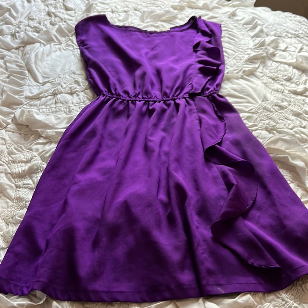 Purple dress